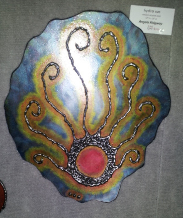 hydra sun by Angela Ridgway