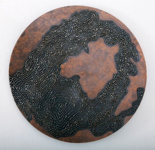 orbital oxidation II by Angela Ridgway