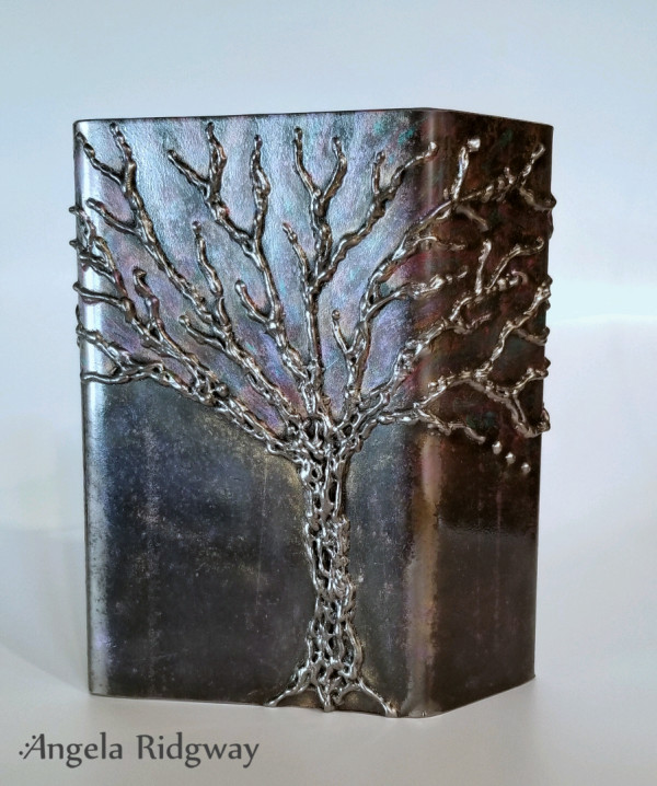 rainbow tree 1 by Angela Ridgway