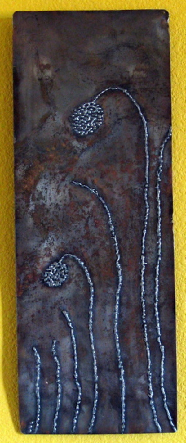 rusty bloom [2009] by Angela Ridgway