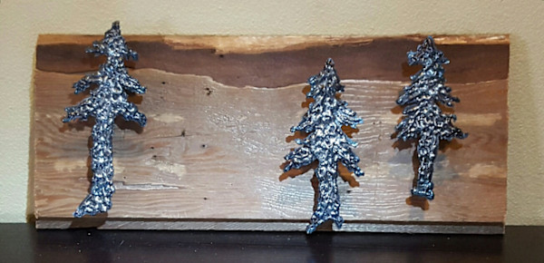 mountain trio by Angela Ridgway