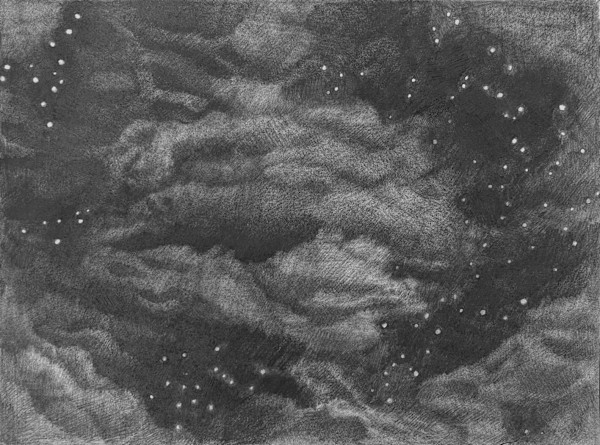 the space around, thrown beads by Laura Cleary Williams