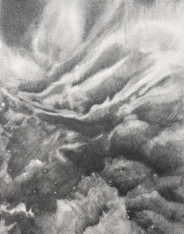 the space around, scattered dust by Laura Cleary Williams