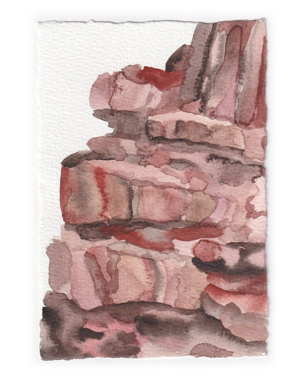 Sedona Watercolor 6 by Mari Pohlman