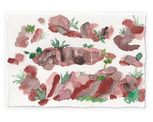 Sedona Watercolor 10 by Mari Pohlman