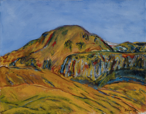 Yellow Mountain by Edgar Turk