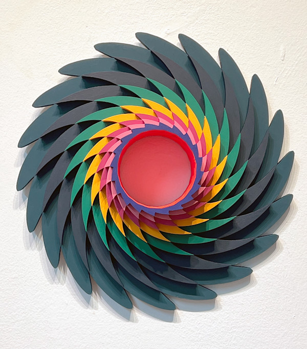 Green Satellite by Christine Romanell