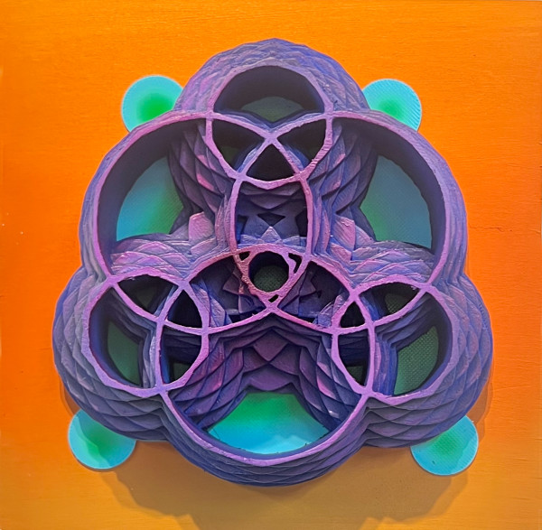 Purple Eons by Christine Romanell