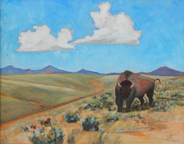 Bighorn Buffalo  by Wilson Crawford by Cate Crawford and Wilson Crawford