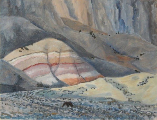 Sheep Moutain Outcrop  by Wilson Crawford by Cate Crawford and Wilson Crawford