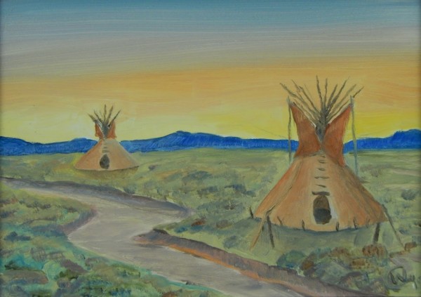 Sunrise on the Plains  by Wilson Crawford by Cate Crawford and Wilson Crawford