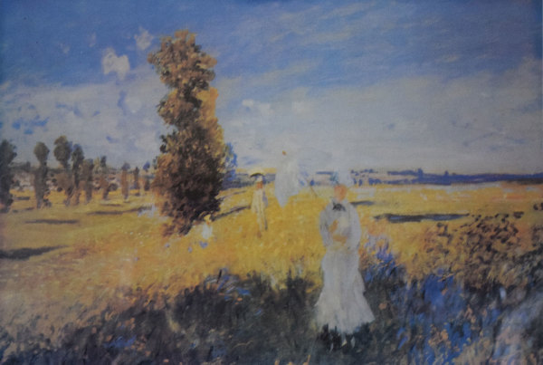 La promenade by Monet