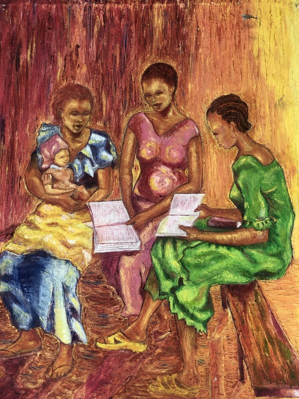 Des femmes à la lectures by Ndonga