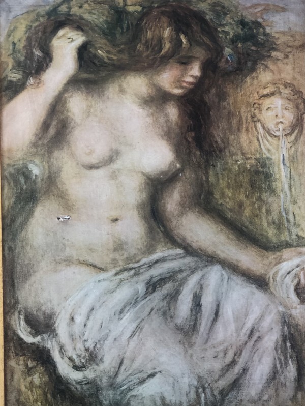 Femme demie nue by Renoir