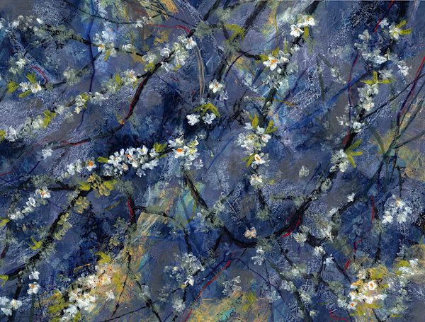 Plum Blossom for Megs by Ronnie Cruwys