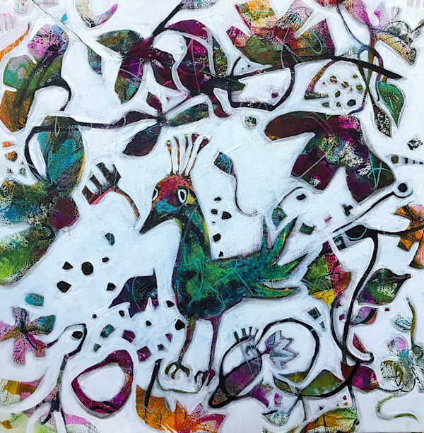 BIRDING AROUND 5 by Dana Brock