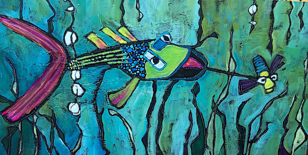 GONE FISHING by Dana Brock