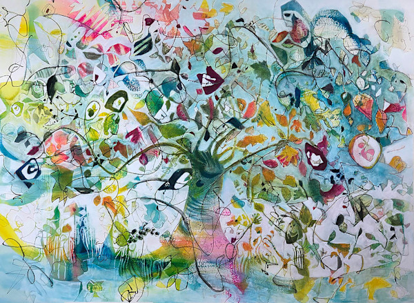 THE LANGUAGE OF TREES 15 by Dana Brock, Image 1.