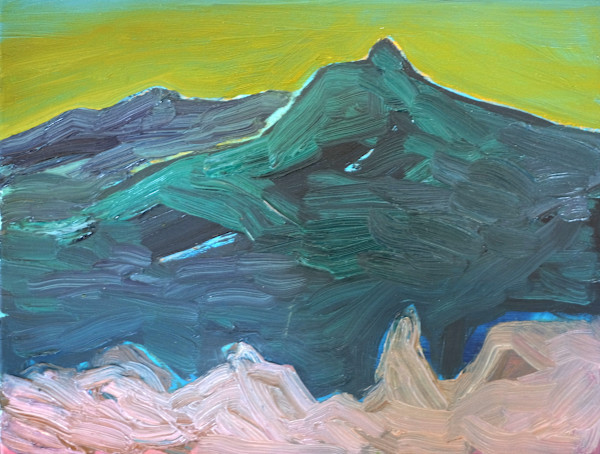 THE MOUNTAIN (around which I walk is my heart) no.2 by Greta McMahon