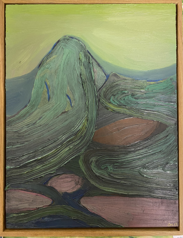 THE MOUNTAIN (around which I walk is my heart) no.5 by Greta McMahon