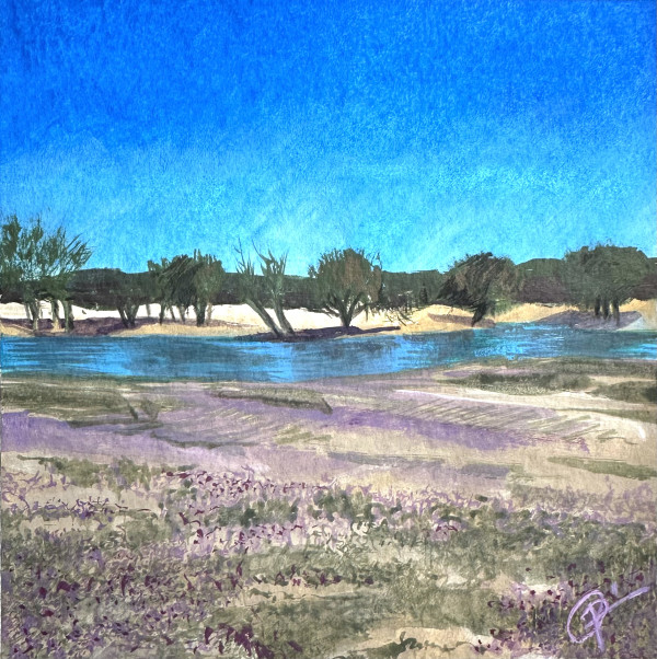 PURPLE BLANKET by Robin Crouch