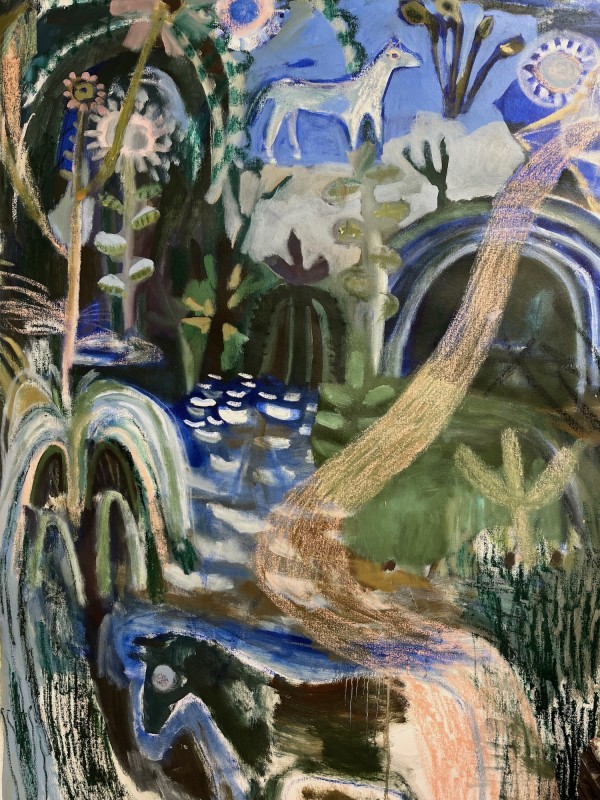 Only a Blue Horse and Dawn by Dana Finch