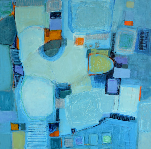 Resting in Blue #3 by Dianne Lofts-Taylor