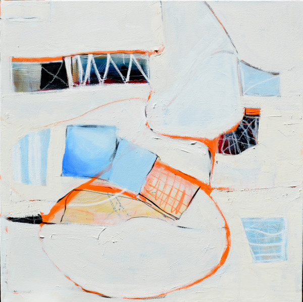 Transits in Orange #2 by Dianne Lofts-Taylor