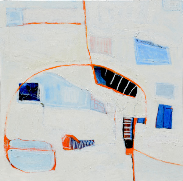 Transits in Orange # 1 by Dianne Lofts-Taylor
