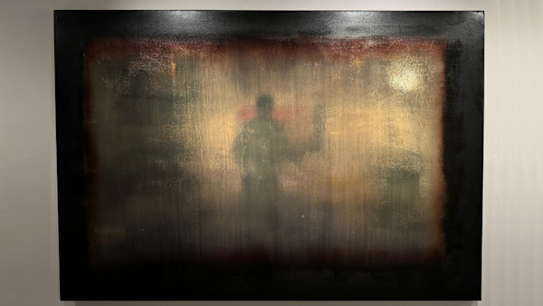 Shoonya (Burnt Sienna horizontal) by Siri Devi Khandavilli