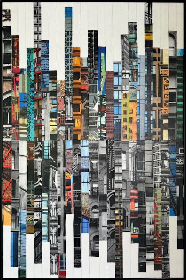 Patchwork City 78 by Marilyn Henrion