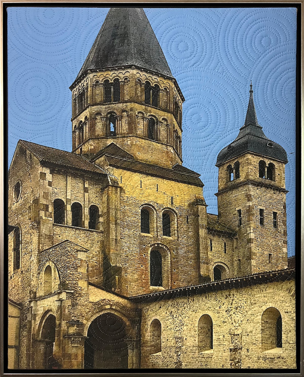 Cluny Abbey 3, Burgundy by Marilyn Henrion