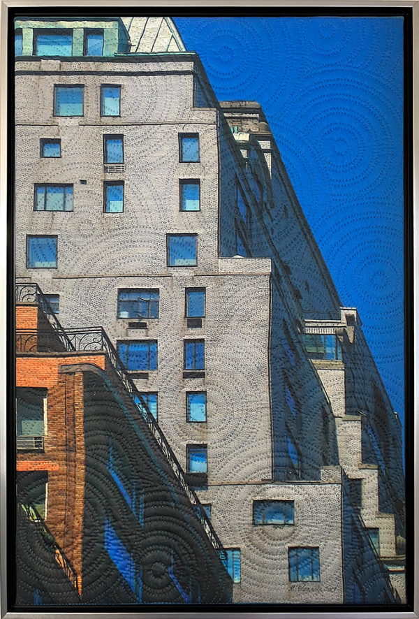 Gray Building by Marilyn Henrion
