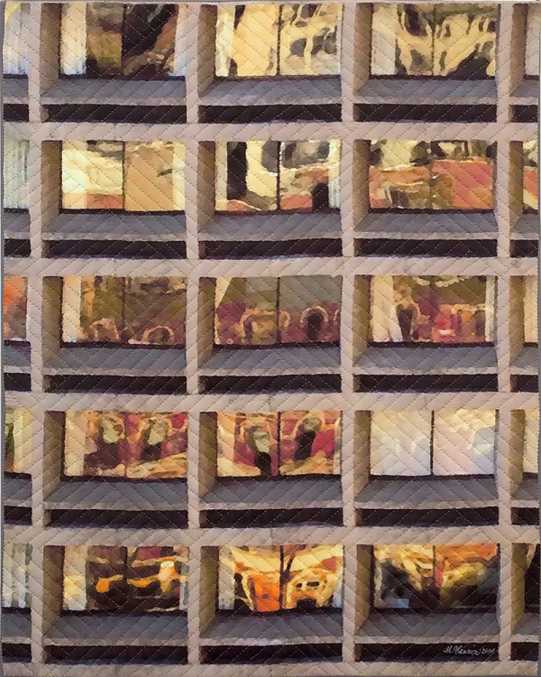 New York Windows 1446 by Marilyn Henrion