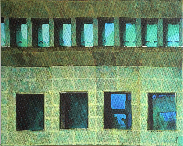 New York Windows 1451 by Marilyn Henrion