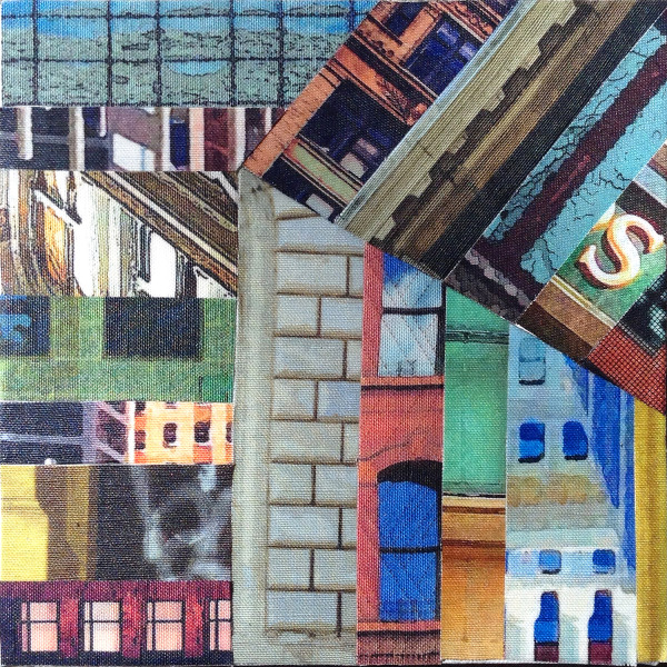 Patchwork City 12 by Marilyn Henrion