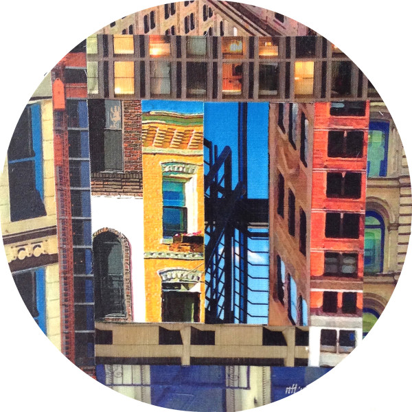 Patchwork City 22 by Marilyn Henrion