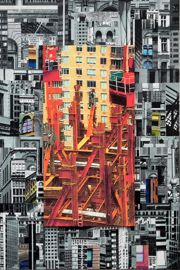 Patchwork City 27 by Marilyn Henrion