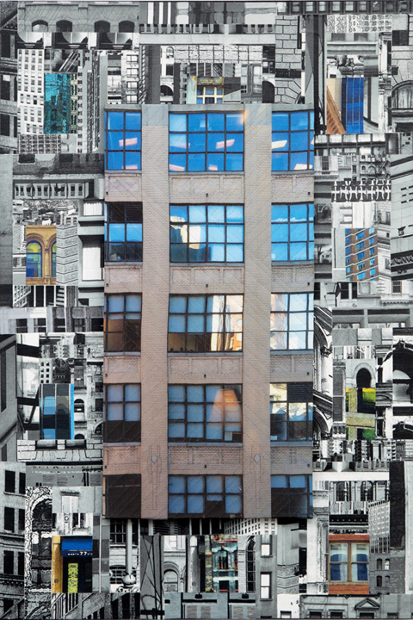 Patchwork City 28 by Marilyn Henrion