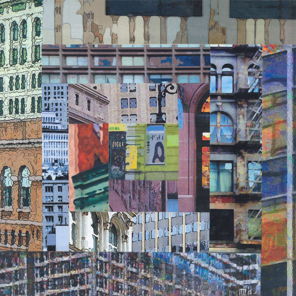 Patchwork City 4 by Marilyn Henrion