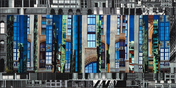 Patchwork City 59 by Marilyn Henrion