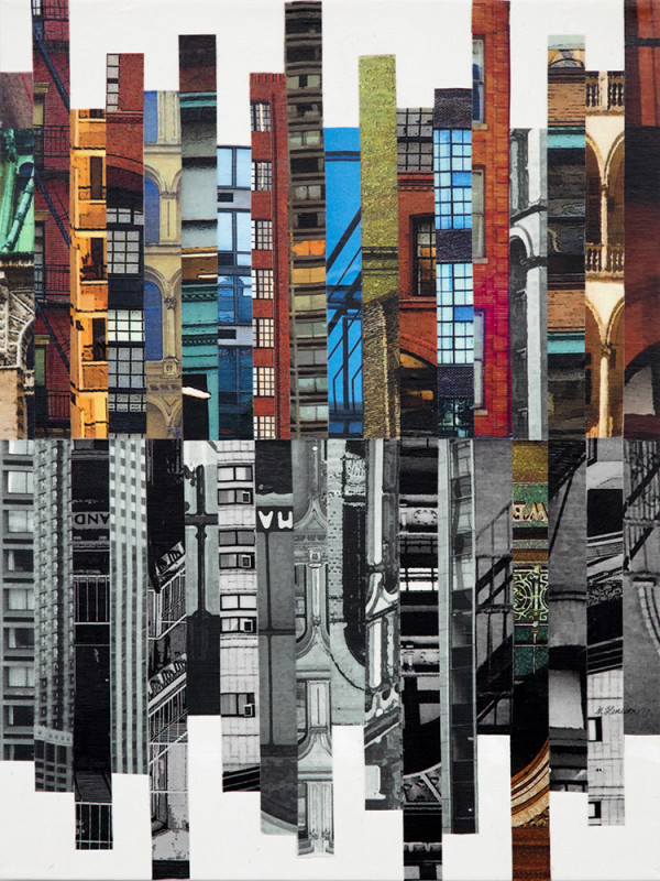 Patchwork City 72 by Marilyn Henrion