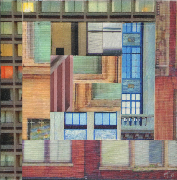 Patchwork City 7 by Marilyn Henrion