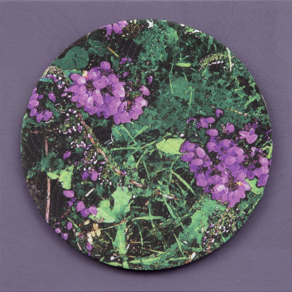 Portal 10- Purple Flowers by Marilyn Henrion