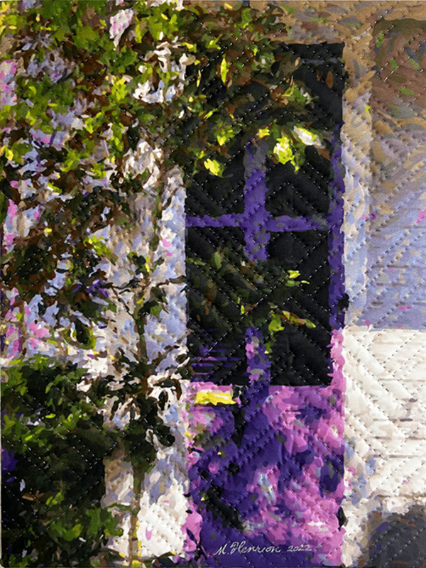 Echoes- Purple Door by Marilyn Henrion