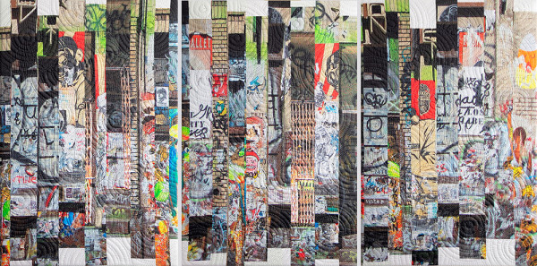 Wooster Street Triptych by Marilyn Henrion