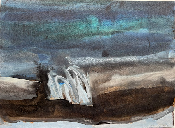 Refuge (Night Field) by Ann Marie Kennedy