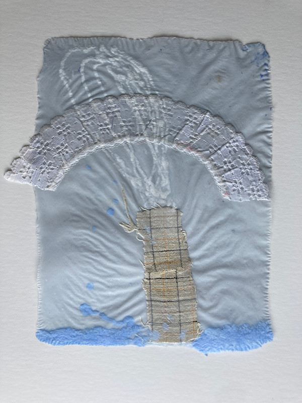 Blue Textile II by Ann Marie Kennedy