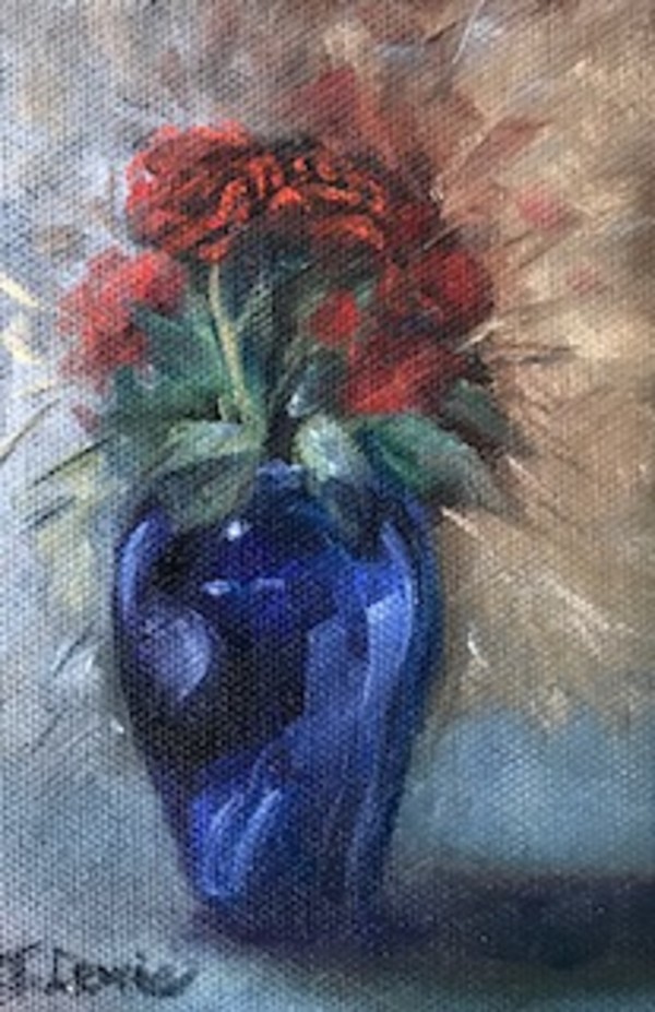 A Gift of Flowers by Jean Lewis