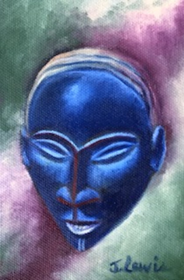 Angola Face Mask by Jean Lewis